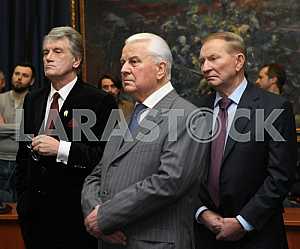 Leonid Kuchma and Leonid Kravchuk and the CGIL