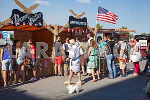 American Festival in Kiev - Ukraine 15-16 August 2015 - Stock image