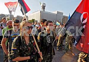 Марш ОУН в Киеве