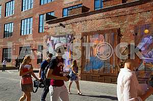 Preparation of modern art festival GogolFest