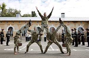 Celebration of the Day of Knowledge in the Kiev military lyceum