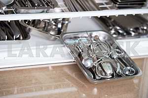 Stomatological instrument in the dentists clinic. Operation, tooth replacement.