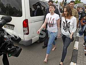 Arrival of Nadiya Savchenko Ukraine