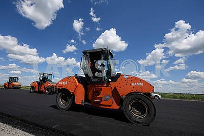 Repair of the highway Kiev - Odessa