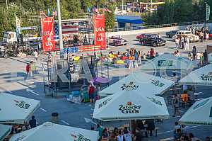 American Festival in Kiev - Ukraine 15-16 August 2015 - Stock image