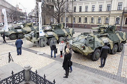 The exhibition to the Day of Armed Forces of Ukraine.