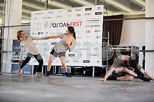 Preparation of modern art festival GogolFest