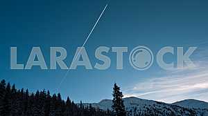 Track aircraft in the sky