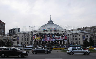 The poster of the new program on the building of the National Circus of Ukraine