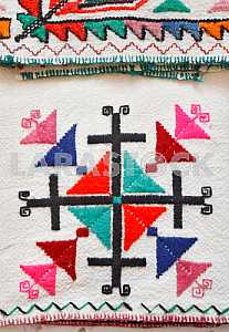 The exhibition Masterpieces of Ukrainian folk embroidery in Kiev