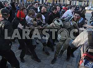 Zombie parade in Kiev