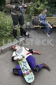 Zombie Walk in Kiev
