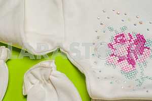 Woman clothes and accessories. Soft blue colors female apparel.