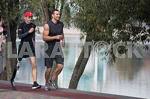 Wladimir Klitschko and Sergey Romanovsky