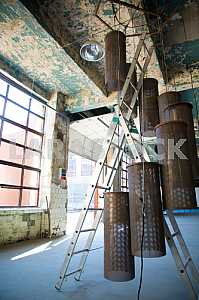 Preparation of modern art festival GogolFest