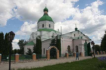 Transfiguration Church in the town of Glukhov 