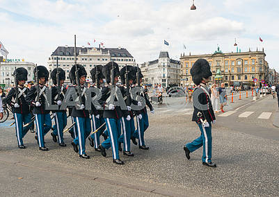 The Royal Guard in Copenhagen