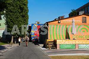 Preparation of modern art festival GogolFest
