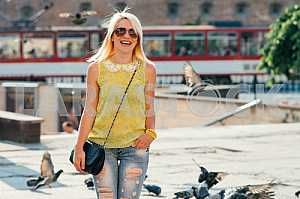 Cheerful girl