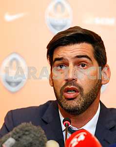 Presentation of the new coach of FC Shakhtar