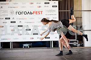 Preparation of modern art festival GogolFest