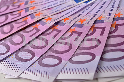 500 Euro money banknotes