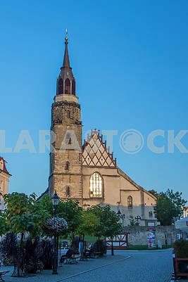 Market Square and Church in Bolesławiec