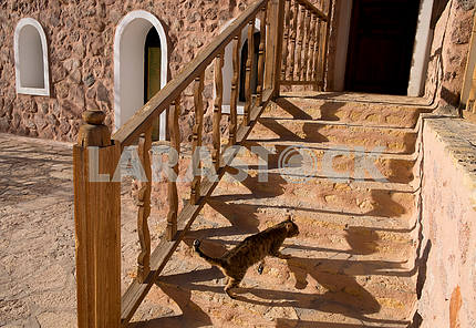 Staircase in St. Catherine&#39;s Monastery