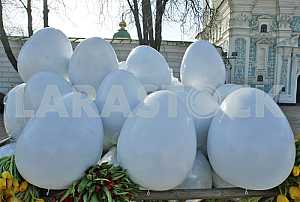 Подготовка к Фестивалю писанок в Киеве.