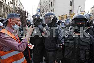 The protest at the Presidential Administration in Kiev