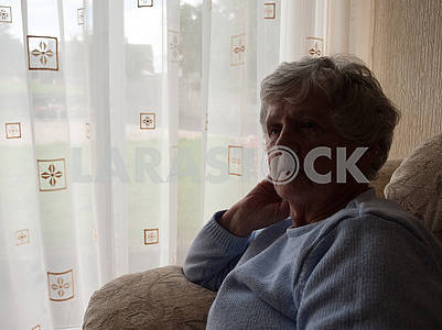 Lonely Senior Woman