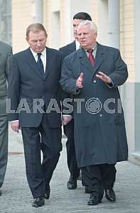 Leonid Kravchuk and Leonid Kuchma