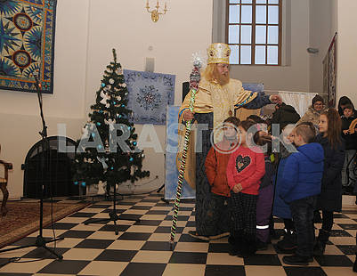 Святой Николай с детьми