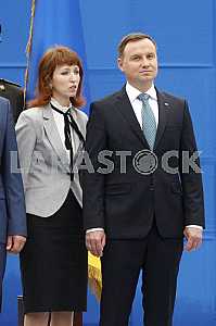 Andrzej Duda and Agatha Kornhauser Duda