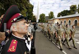 Celebration of the Day of Knowledge in the Kiev military lyceum