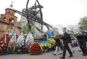 The meeting requiem on the occasion of 30 th anniversary of the Chernobyl disaster