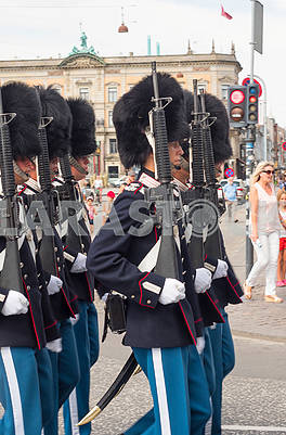 The Royal Guard in Copenhagen
