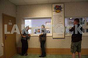 Recruits undergo a medical examination