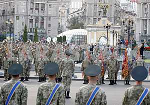 Репетиция военного парада в Киеве