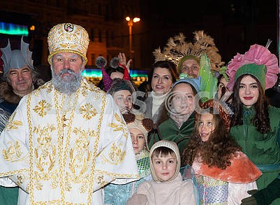 St. Nicholas, children, Maryna Poroshenko