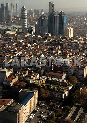 Quarter of Istanbul from the height