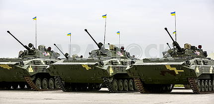 Armored personnel carriers in the area of ​​ATO