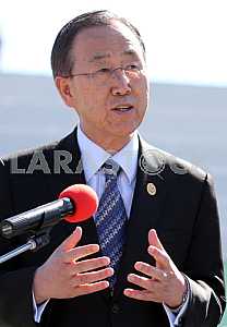 Пан Ги Мун, Генеральный секретарь ООН, 20 апреля 2011 года