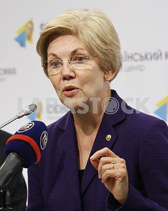 A press-conference of US senators in Kiev.