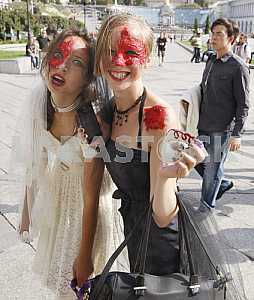 Zombie Walk in Kiev