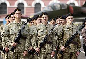 Celebration of the Day of Knowledge in the Kiev military lyceum