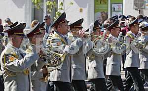 Celebrating the 71 th anniversary of Victory over Nazism in Kiev
