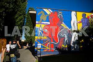 Preparation of modern art festival GogolFest