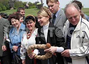 Юлия Тимошенко в Пирогово