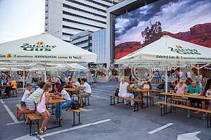American Festival in Kiev - Ukraine 15-16 August 2015 - Stock image